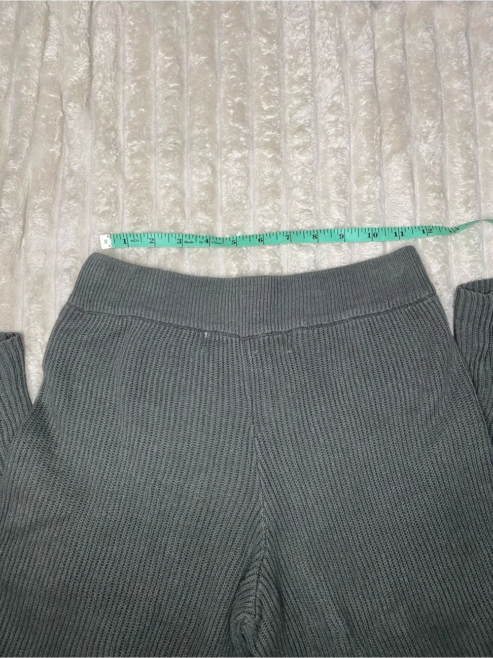 Free People Beach Wide Leg Knit Linen/Cotton Pants with Pockets Size XS
